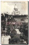CPA Paris Le Funiculaire de la Basilique du Sacre Coeur de Montmartre