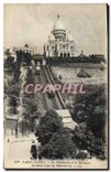 CPA Paris (XVIIIe) Le Funiculaire et la Basilique du Sacre Coeur de Montmartre
