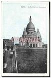 CPA Paris la Basilique de Montmartre