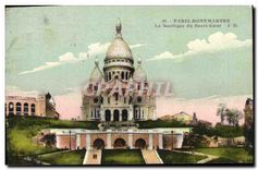CPA Paris Montmartre La Basilique du Sacre Coeur