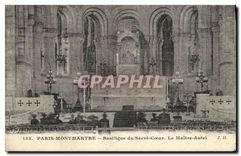 CPA Paris Montmartre La Basilique du Sacre Coeur Le Maitre Autel