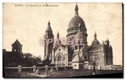 CPA Paris le Sacre Coeur de Montmartre