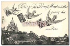 CPA Paris le Sacre Coeur de Montmartre