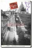 CPA Paris Funiculaire de Montmartre