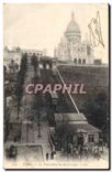 CPA Paris le Funiculaire du Sacre Coeur