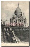 CPA Paris le Funiculaire et le Sacre Coeur