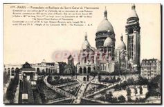 CPA Paris Funiculaire et Basilique du Sacre Coeur de Montmartre