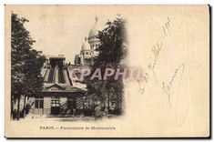 CPA Paris Funiculaire de Montmartre