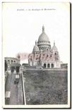 CPA Paris La Basilique de Montmartre