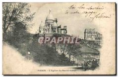 CPA Paris L'Eglise Sacre Coeur