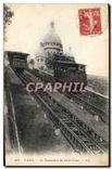 CPA Paris Le Funiculaire du Sacre Coeur
