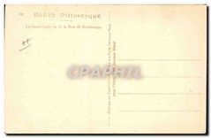 CPA Paris Le Sacre Coeur vu de la Rue de Steinkerque