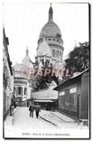 CPA Paris Rue de la Barre (Montmartre)