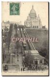CPA Paris Le Funiculaire du Sacre Coeur
