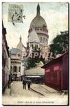 CPA Paris Rue de la Barre (Montmartre)