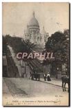 CPA Paris Le Funiculaire et l'Eglise du Sacre Coeur