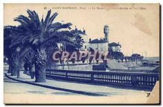 CPA Saint Raphael (Var) Le Boulevard Felix Martin