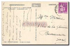 CPA La Sainte Baume Arrivee a la Grotte