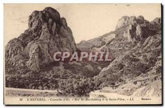 CPA L'Esterel Corniche d'Or Roc St Barthelemy et le Saint Pilon