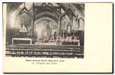 CPA Basilique de Saint Maximin (Var) Chapelle du Cloitre
