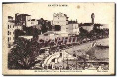 CPA La Cote d'Azur St Raphael Var Boulevard Felix Martin 