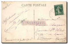 CPA Cote d'Azur Tamaris entree du chateau Michel Pacha 