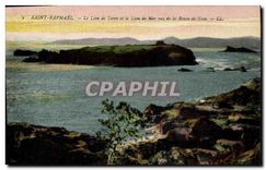 CPA Saint Raphael Le Lion de Terre et le Lion de Mer 