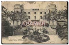 CPA Toulon Tamaris Facade et Jardin du Grand Hotel 