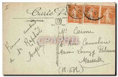 CPA Saint Raphael Allee des Mimosas