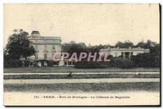 CPA Paris au Bois de Boulogne le chateau de Bagatelle 