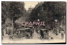 CPA Paris le Boulevard des Capucines Automobile