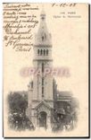 CPA Paris eglise de Montrouge 