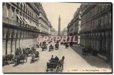 CPA Paris la rue Castiglione 