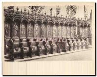 CPA Colmar La cathedrale Les stalles
