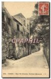 CPA Paris rue St Vincent Vieilles maisons 
