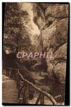 CPA Vic sur Cere Cantal le pas de la Cere 