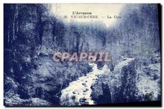CPA L'Auvergne Cantal Vic sur Cere la Cere le Pas de la Cere est la sortie d'un magnifique defile ta