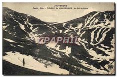 CPA L'Auvergne Cantal Cirque de Mandailles le Col de Cabre 