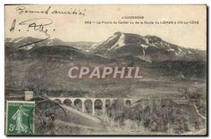 CPA L'Auvergne le Plomb du Cantal vu de la route du Lioran a Vic sur Cere 