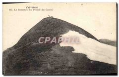 CPA L'Auvergne le Sommet du Plomb du Cantal 