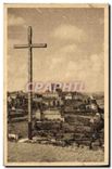 CPA La Douce France Saint Flour Cantal La Cathedrale et les remparts 