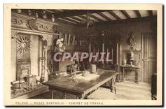 CPA Colmar Musee Bartholdi Cabinet de Travail 