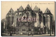 CPA Lille l'Eglise St Maurice Abside 