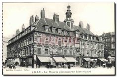 CPA Lille la Bourse Monument Historique 