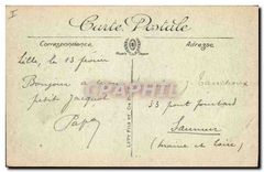 CPA Lille l'hotel des Postes post Office 