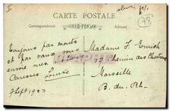 CPA Environs de Meaulan Vigny Le Chateau facade Est