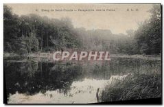 CPA Etang de St Cucufa Perspective vers la Ferne 