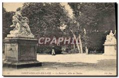 CPA Saint Germain en Laye Le Partierre Allee des Statues 
