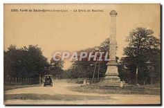 CPA Saint Germain en Laye La Croix de Noailles Automobile