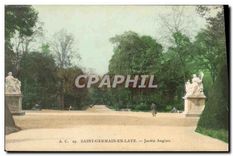 CPA Saint Germain en Laye Jardin Anglais 